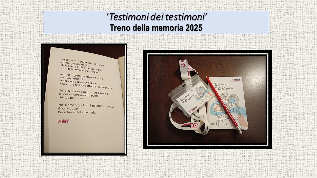 treno della memoria 2025